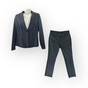 ANTONIO MELANI Gray Blazer and Pants Set
